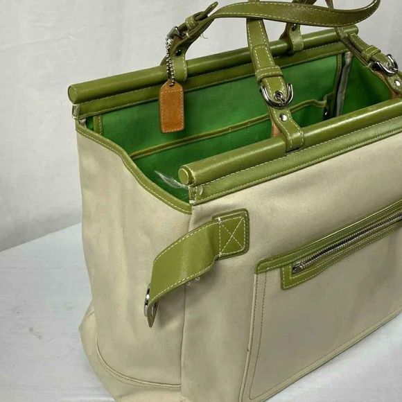 COACH Designer TOTE PURSE Handbag Shoulder Bag Satchel Vintage Y2k - Picture 4 of 8